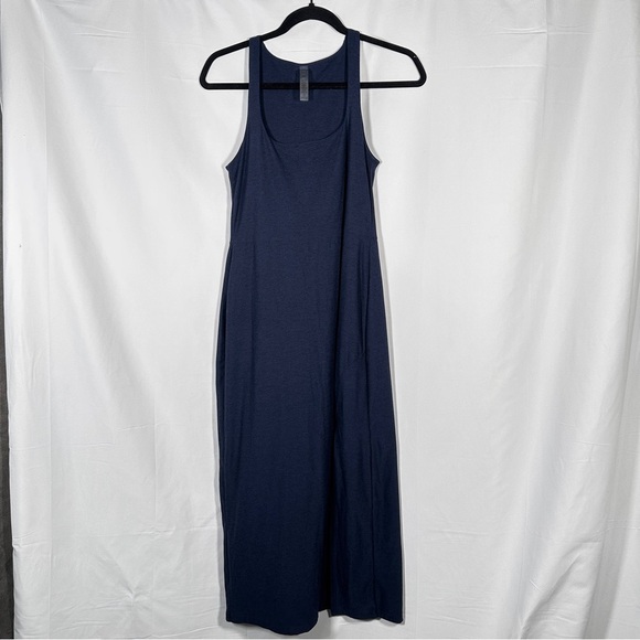 Beyond Yoga Featherweight Spacedye Racerback Maxi Dress, Navy (S) Athleisure - Picture 4 of 12